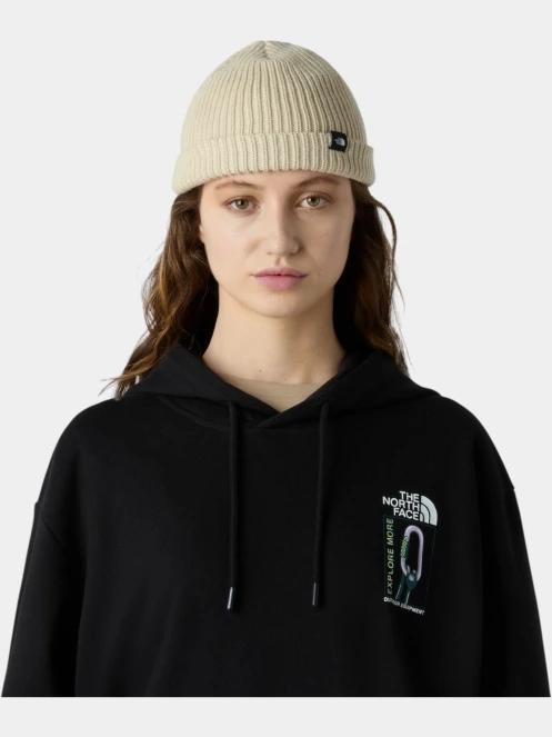 caciula tricotata The North Face Tnf Fisherman Beanie nisip 4