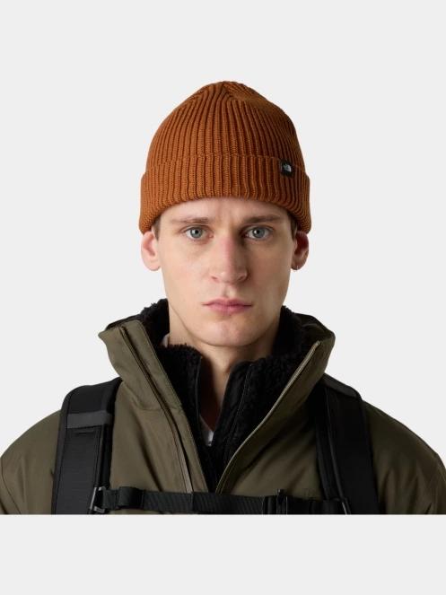 caciula tricotata The North Face Tnf Fisherman Beanie portocaliu 4