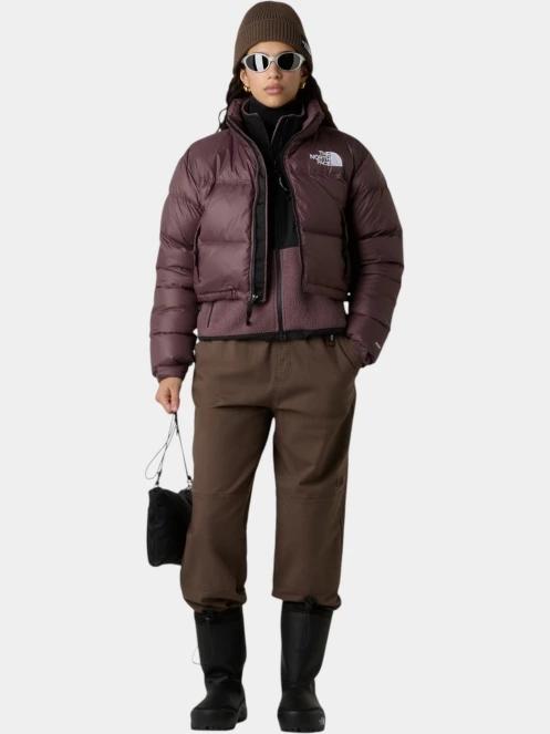 jacheta de puf pt. femei The North Face W Nuptse Short Jacket violet 4