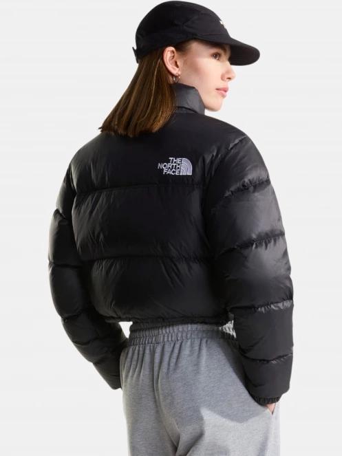 jacheta de puf pt. femei The North Face W Nuptse Short Jacket negru 4