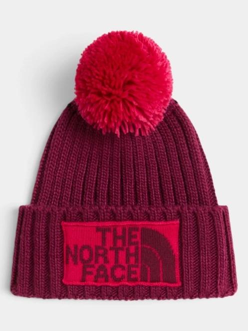 caciula cu mot The North Face Heritage Ski Tuke bordo 2
