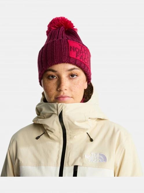 caciula cu mot The North Face Heritage Ski Tuke bordo 4