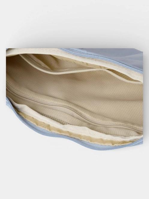 geanta cu banduliera The North Face W Never Stop Crossbody albastru deschis 4