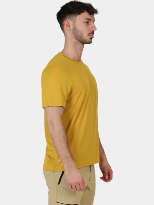 tricou pentru sport, cu maneci scurte pt. barbati The North Face M Lightbright S/S Tee galben 5