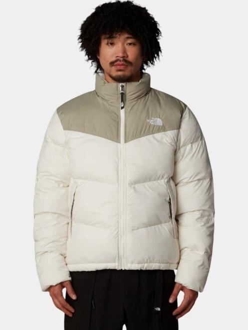 geaca matlasata de tranzitie pt. barbati The North Face M Saikuru Jacket alb 2