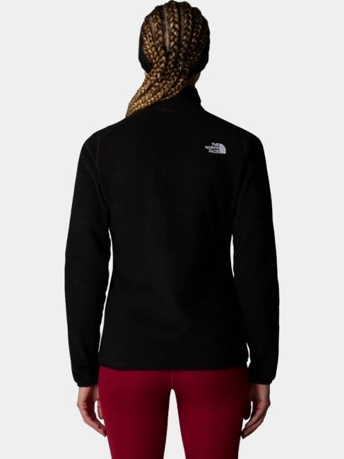 pulover polar pt. femei The North Face W 100 Glacier Fz - Eu negru 3