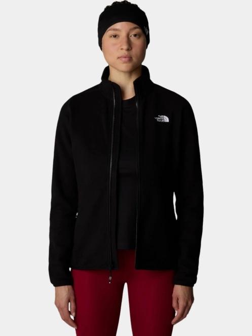 pulover polar pt. femei The North Face W 100 Glacier Fz - Eu negru 5