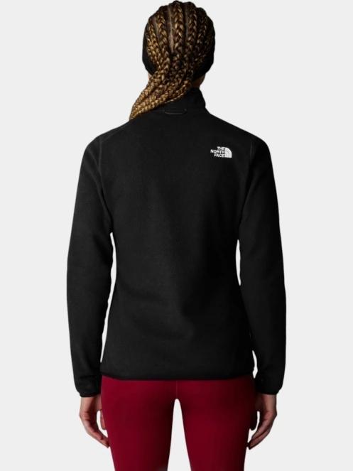 pulover polar pt. femei The North Face W 100 Glacier Fz negru 3
