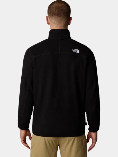 pulover polar pt. barbati The North Face M 100 Glacier Full Zip negru 3
