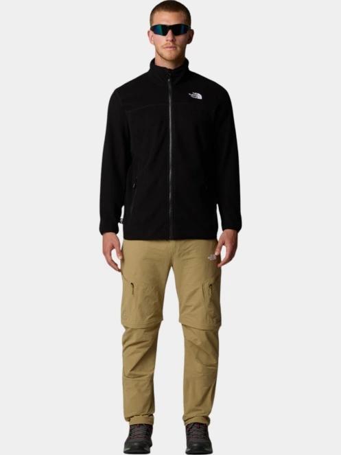 pulover polar pt. barbati The North Face M 100 Glacier Full Zip negru 4