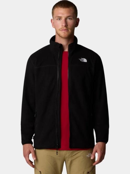pulover polar pt. barbati The North Face M 100 Glacier Full Zip negru 5