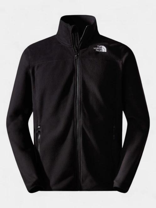 pulover polar pt. barbati The North Face M 100 Glacier Full Zip negru 6