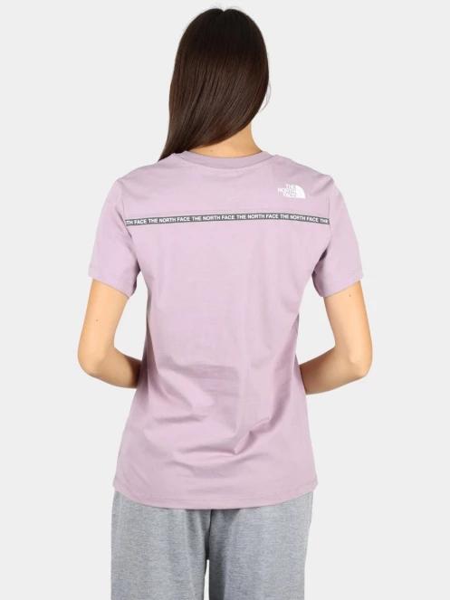 tricou cu maneci scurte pt. femei The North Face W Ss Zumu Relaxed Tee violet 4