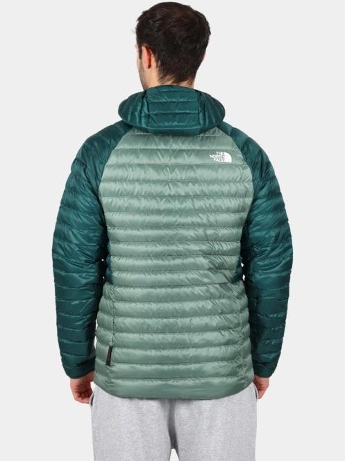 jacheta de puf pt. barbati The North Face M Bettaforca Lt Down Hoodie verde 4