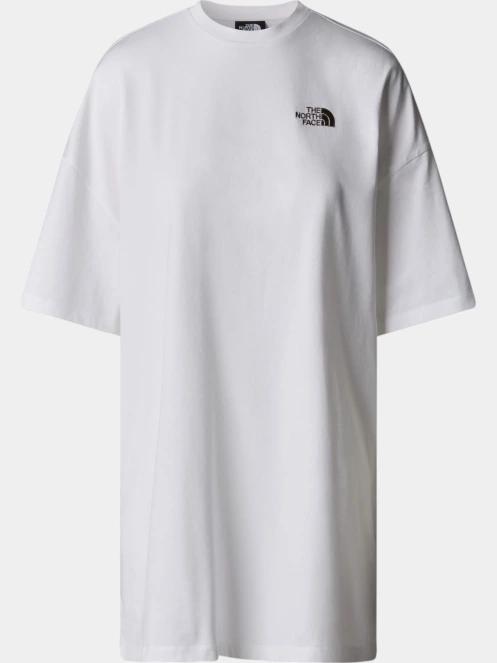 rochie tricou pt. femei The North Face W S/S Essential Oversize Tee Dress alb 5