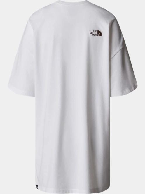 rochie tricou pt. femei The North Face W S/S Essential Oversize Tee Dress alb 6