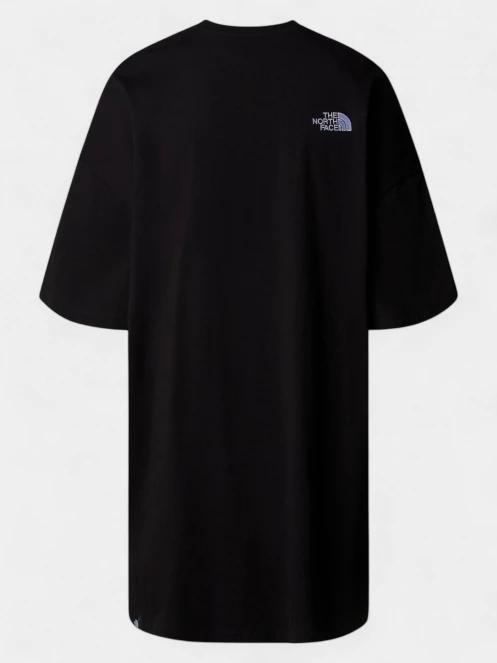 rochie tricou pt. femei The North Face W S/S Essential Oversize Tee Dress negru 6
