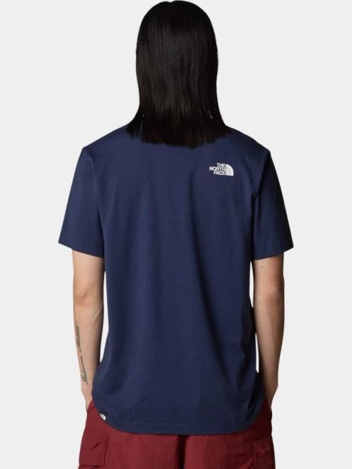 tricou cu maneci scurte pt. barbati The North Face M S/S Simple Dome Tee albastru inchis 3
