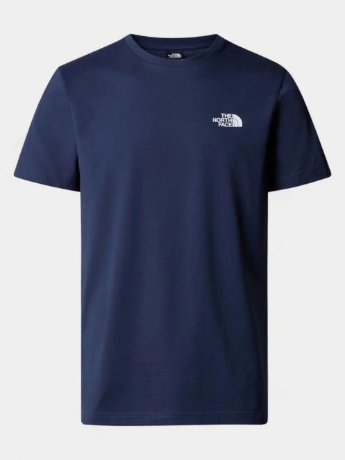 tricou cu maneci scurte pt. barbati The North Face M S/S Simple Dome Tee albastru inchis 5