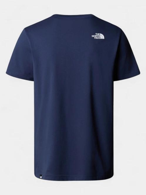 tricou cu maneci scurte pt. barbati The North Face M S/S Simple Dome Tee albastru inchis 6