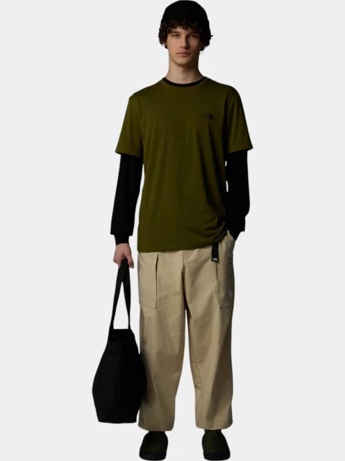 tricou cu maneci scurte pt. barbati The North Face M S/S Simple Dome Tee oliv 4