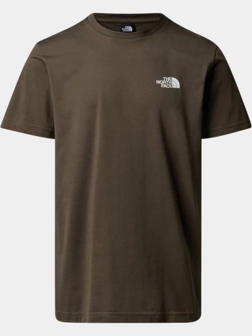 tricou cu maneci scurte pt. barbati The North Face M Ss Simple Dome Tee oliv 5