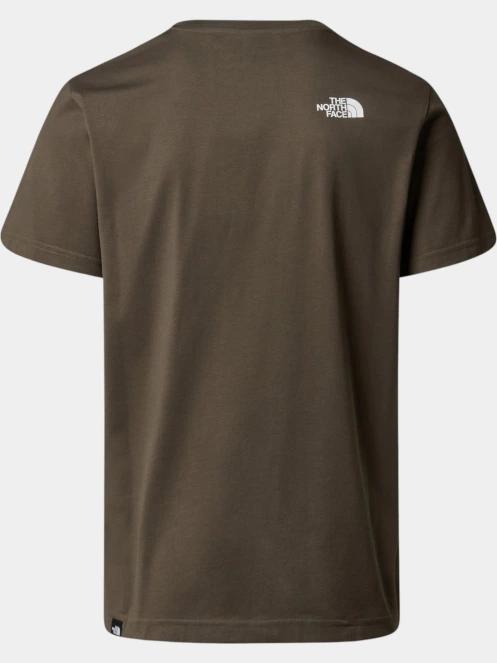 tricou cu maneci scurte pt. barbati The North Face M Ss Simple Dome Tee oliv 6