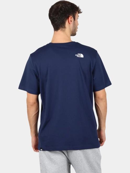 tricou cu maneci scurte pt. barbati The North Face M Ss Simple Dome Tee albastru inchis 4