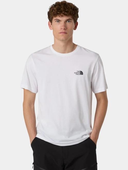 tricou cu maneci scurte pt. barbati The North Face M Ss Simple Dome Tee alb 2