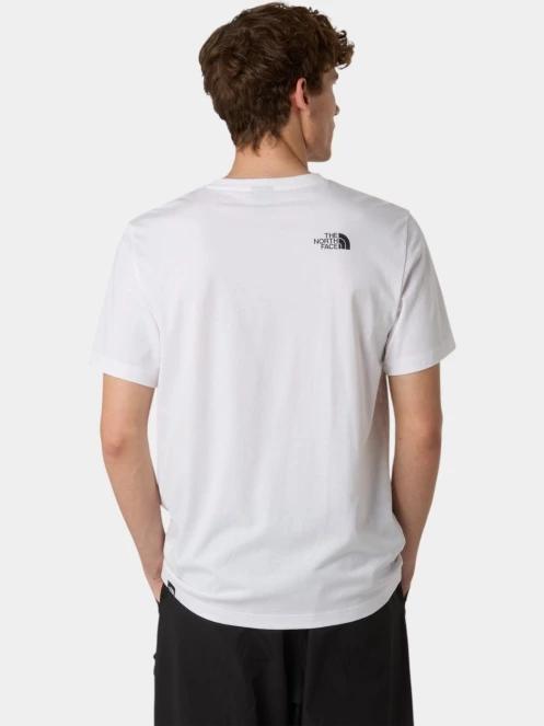 tricou cu maneci scurte pt. barbati The North Face M Ss Simple Dome Tee alb 3