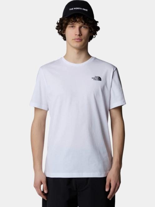 tricou cu maneci scurte pt. barbati The North Face M S/S Box Nse Tee alb 2