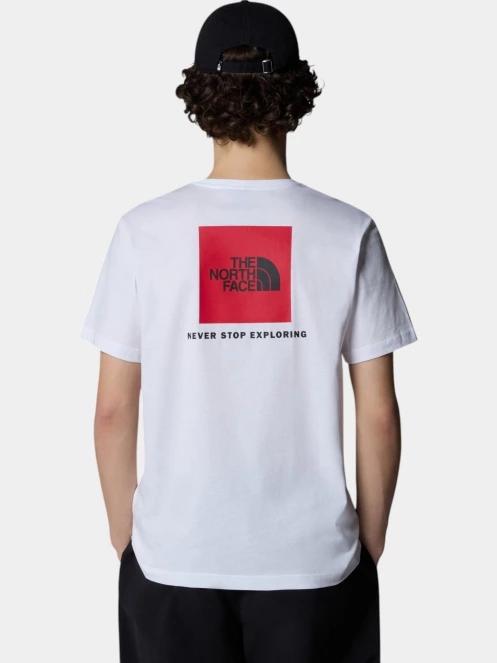 tricou cu maneci scurte pt. barbati The North Face M S/S Box Nse Tee alb 3