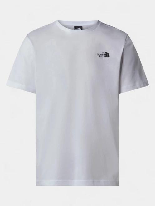tricou cu maneci scurte pt. barbati The North Face M S/S Box Nse Tee alb 5