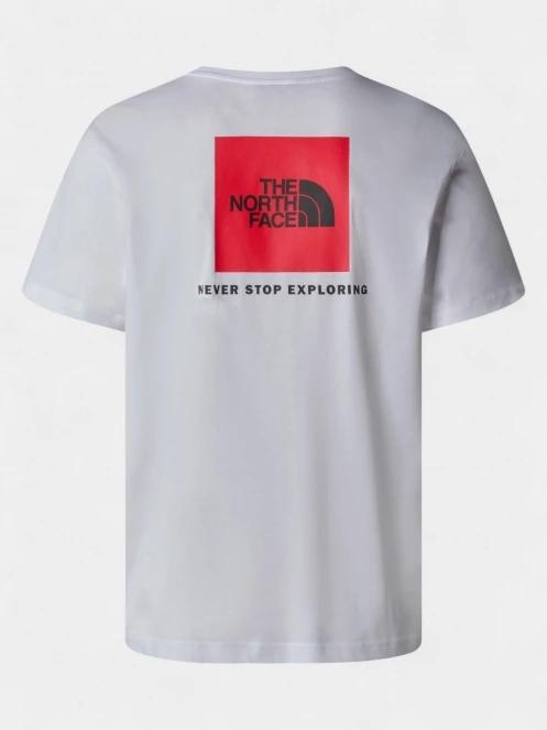 tricou cu maneci scurte pt. barbati The North Face M S/S Box Nse Tee alb 6