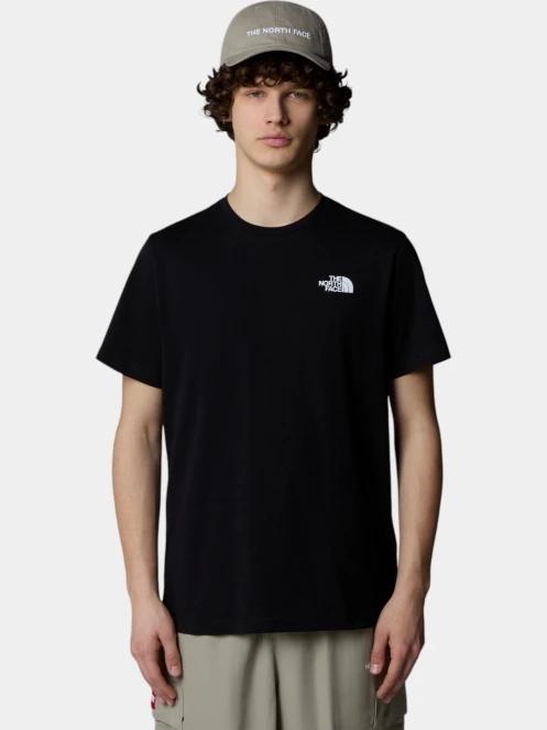 tricou cu maneci scurte pt. barbati The North Face M S/S Box Nse Tee negru 2