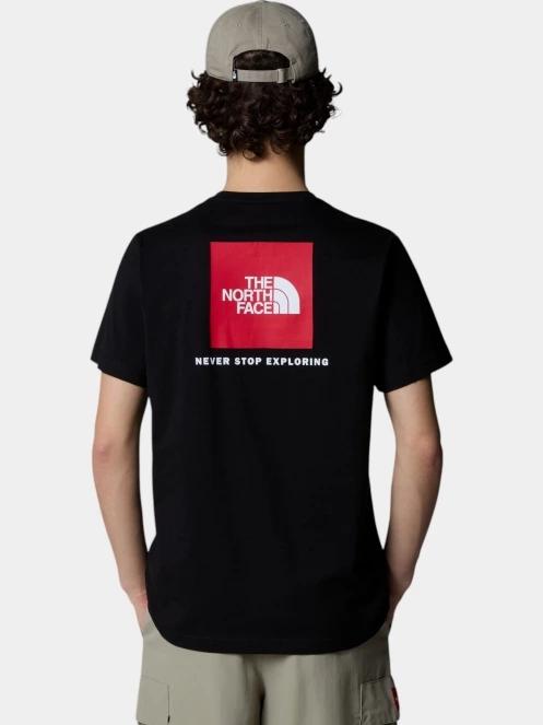 tricou cu maneci scurte pt. barbati The North Face M S/S Box Nse Tee negru 3