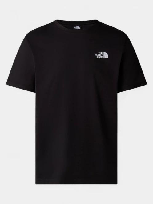 tricou cu maneci scurte pt. barbati The North Face M S/S Box Nse Tee negru 5