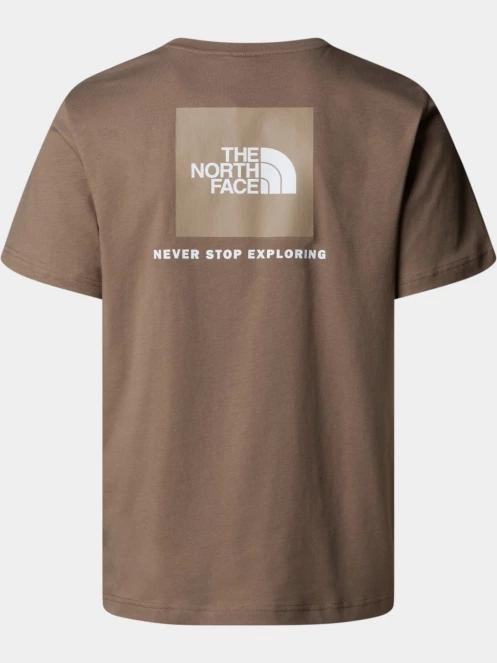 tricou cu maneci scurte pt. barbati The North Face M Ss Box Nse Tee maro 6