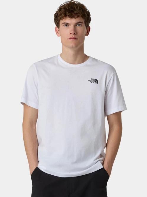 tricou cu maneci scurte pt. barbati The North Face M Ss Box Nse Tee alb 2