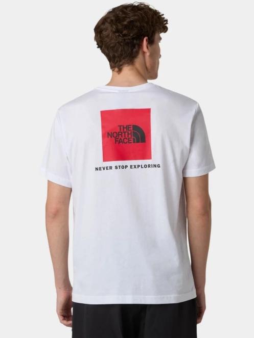 tricou cu maneci scurte pt. barbati The North Face M Ss Box Nse Tee alb 3