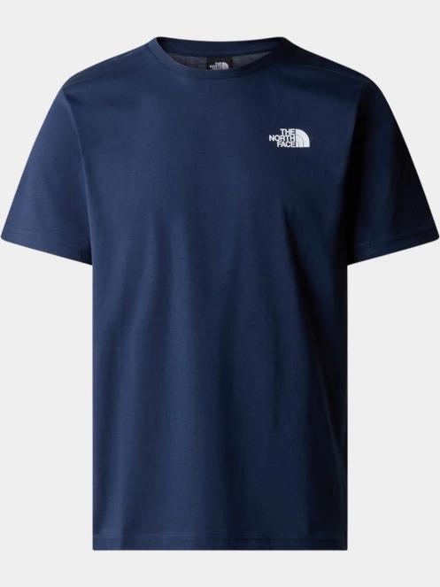 tricou cu maneci scurte pt. barbati The North Face M Ss Box Nse Tee albastru inchis 2