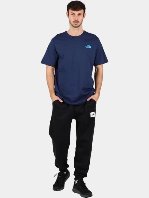 tricou cu maneci scurte pt. barbati The North Face M Ss Box Nse Tee albastru inchis 5