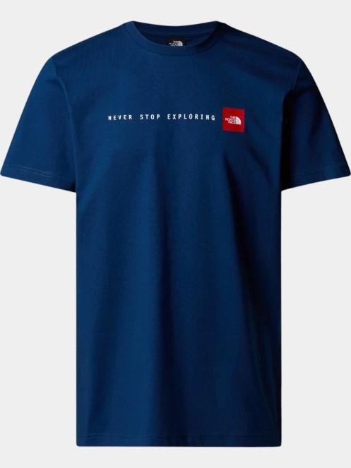 tricou cu maneci scurte pt. barbati The North Face M S/S Never Stop Exploring Tee albastru inchis 5