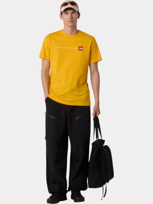 tricou cu maneci scurte pt. barbati The North Face M Ss Never Stop Exploring Tee galben 4