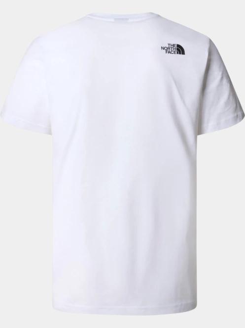 tricou cu maneci scurte pt. barbati The North Face M Ss Never Stop Exploring Tee alb 3