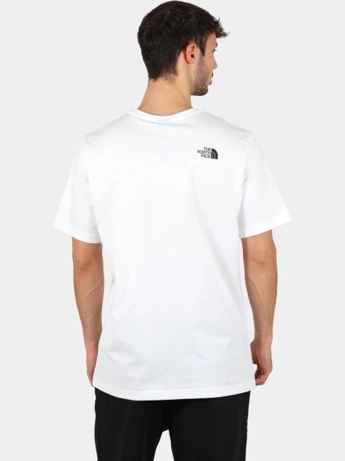 tricou cu maneci scurte pt. barbati The North Face M Ss Never Stop Exploring Tee alb 4