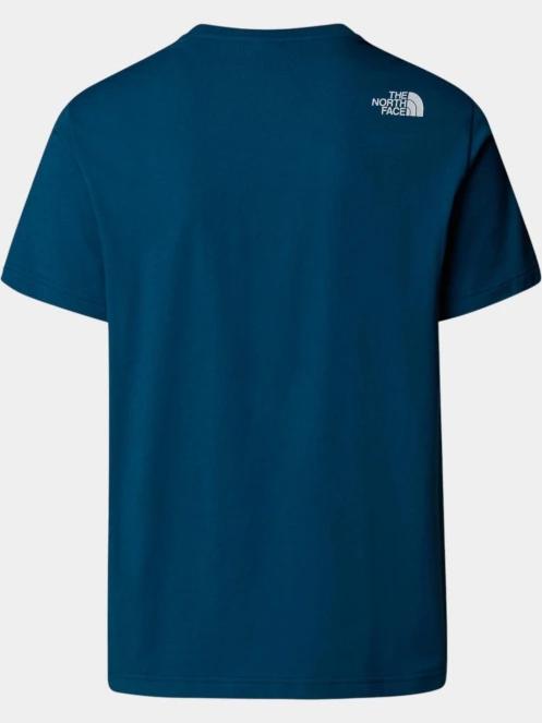 tricou cu maneci scurte pt. barbati The North Face M Ss Mountain Line Tee albastru 3