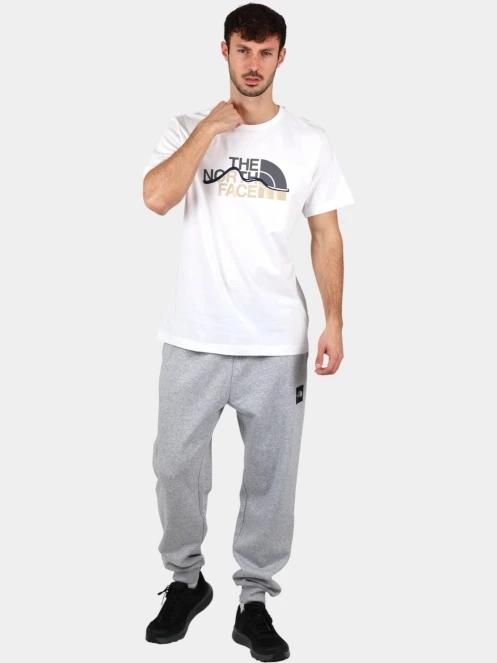 tricou cu maneci scurte pt. barbati The North Face M Ss Mountain Line Tee alb 5