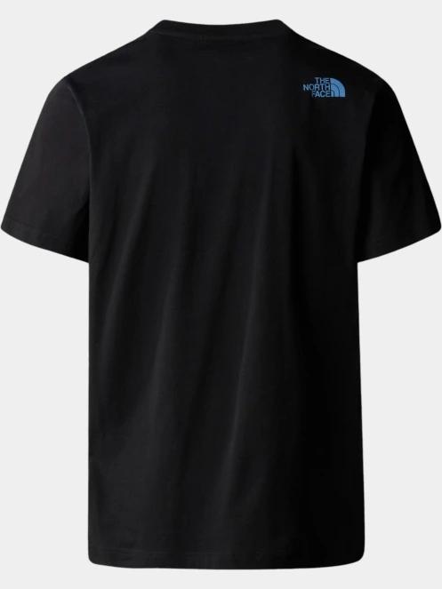 tricou cu maneci scurte pt. barbati The North Face M Ss Mountain Line Tee negru 3
