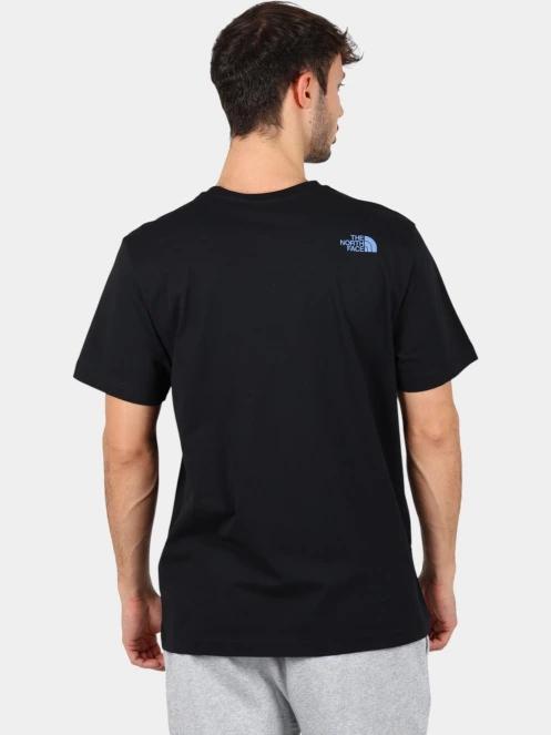 tricou cu maneci scurte pt. barbati The North Face M Ss Mountain Line Tee negru 4